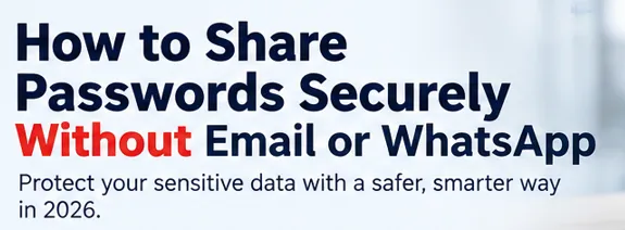 Risks of sharing passwords through email including storage, search and data breaches